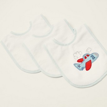 Juniors Assorted Bib with Hook and Loop Closure - Set of 3