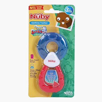 Nuby Water Filled Teether - 0-12 months