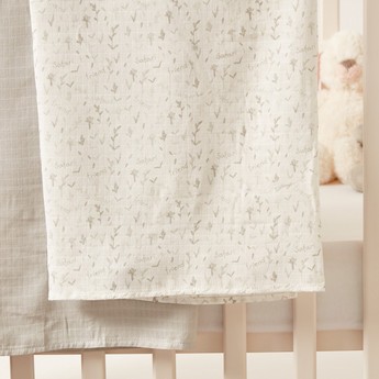 Juniors 2-Piece Muslin Blanket Set - 101x90 cms