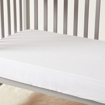 Juniors 2-Piece Crib Fitted Sheet Set - 130x70x20 cms