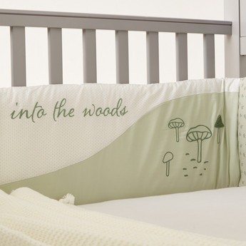 Giggles Printed Cot Bumper