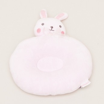 Juniors Bunny Applique Detail Oval Pillow