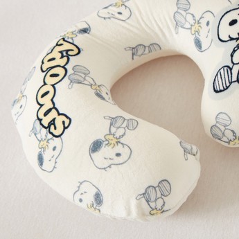 Snoopy Dog Print Memory Foam Neck Pillow