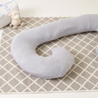 Solid C-Shape Pillow