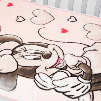 Disney Minnie Mouse Print Blanket - 80x110 cms