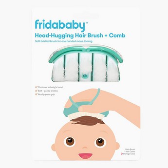 Fridababy Baby Head Hugging Hairbrush and Styling Comb Set