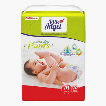 Little Angel Medium 320-Diaper Pants Pack - 5 to 11 Kgs