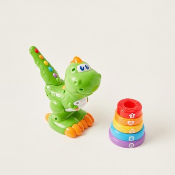 Little Learner Count and Stack Dinosaur Playset