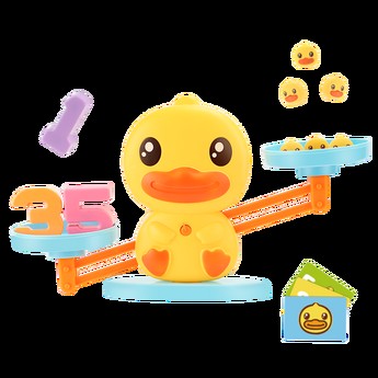 B Duck Weighing Scale Counting and Balance Toy