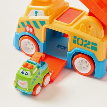 Little Learner Crane Truck Vehicle Toy