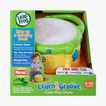 Leap Frog  Learn & Groove Color Bilingual Play Drum