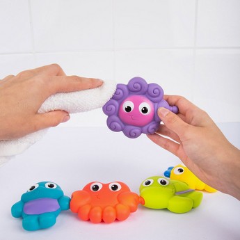 Playgro Pop & Squirt Buddies Bath Toy Set