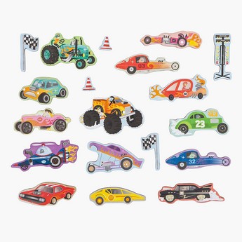 Tiger Tribe Hot Rod 20-Piece Magnets