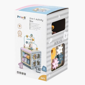 PolarB 5-in-1 Activity Box Toy