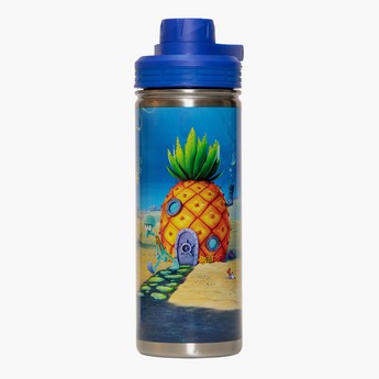 SpongeBob SquarePants Print Water Bottle - 600 ml