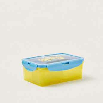 Simba Minion Print Lunch Box with Clip Lock Lid