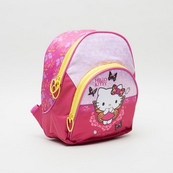 Sanrio Hello Kitty Zipper Backpack with Adjustable Shoulder Straps