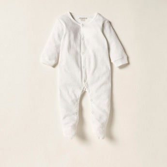 Juniors Solid Closed-Feet Sleepsuit - Set of 5