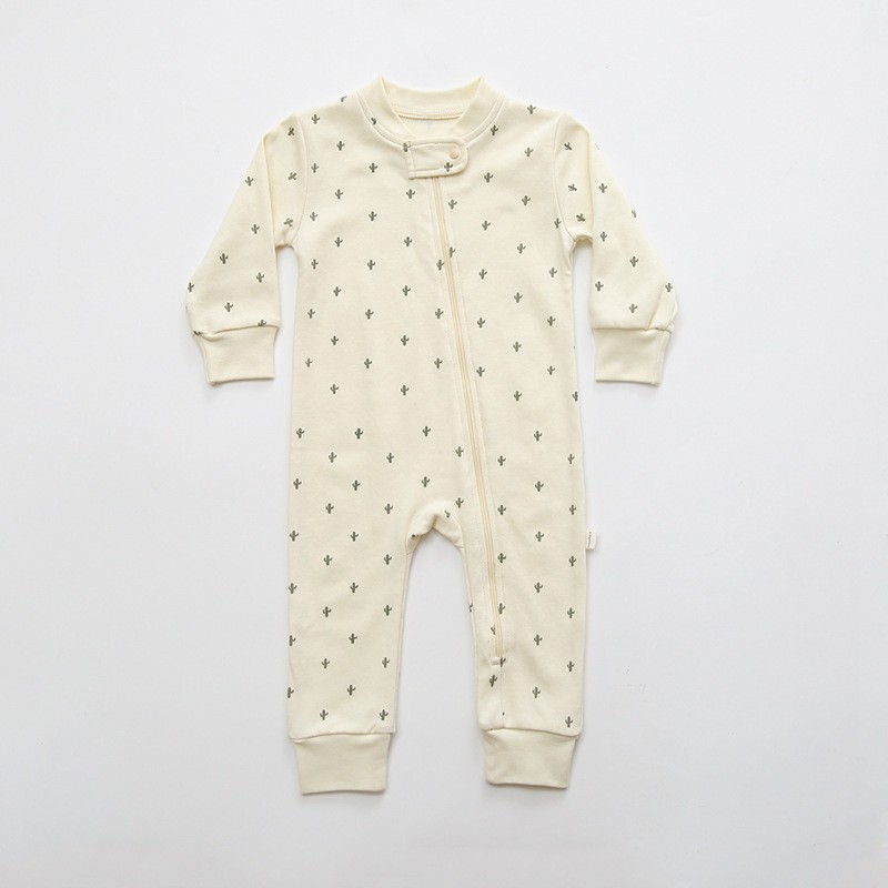 Autumn children's long-sleeved print jumpsuit for infants, boys and girls, new fashion children's clothing