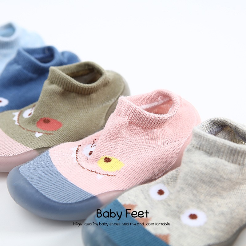 Baby Indoor Sock Shoes Kids Indoor Floor Anti-slip Slippers Outdoor Breathable Cotton Sock Shoes Baby Clothes Accessories