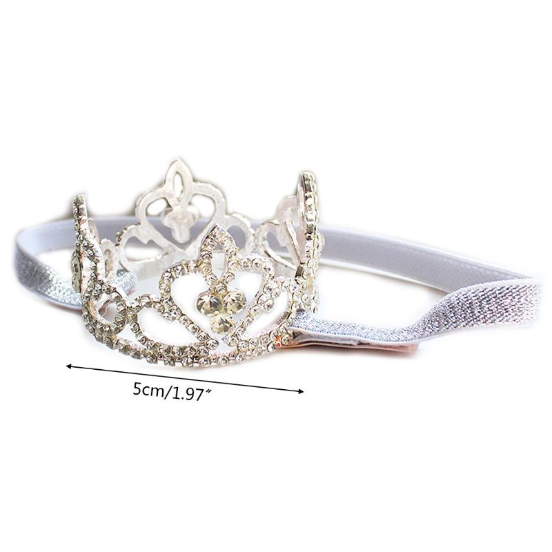 Baby Girls Princess Tiara Rhinestone Tiara Newborn Photography Accessories