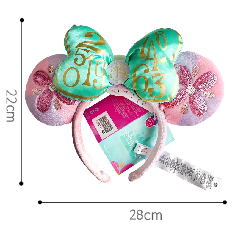 New Fashion Disney Purple Svevo Headband 2022 Cartoon Multivariate Minnie Ear Hairband Cosplay For Adults Kids Hair Accessories