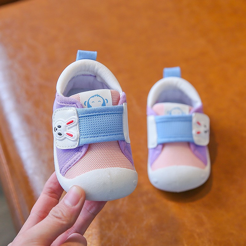 0-2 Y Baby Shoes Autumn Baby First Walkers Soft Bottom Baby Indoor Non-slip Casual Walking Shoes SCW026