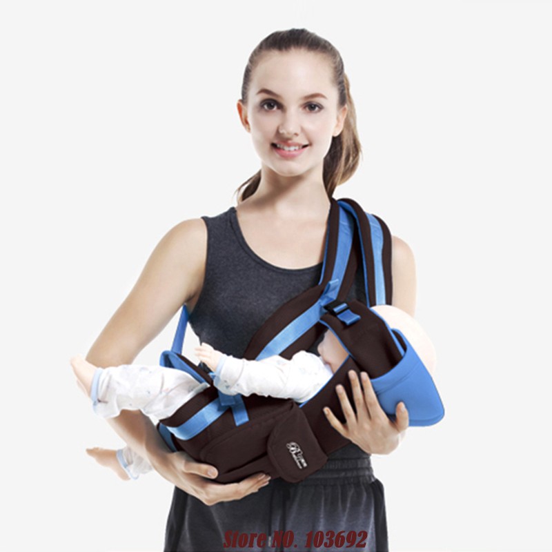 House Bear Baby Carrier Backpack Breathable Front Facing 4 in 1 Comfortable Infant Sling Backpack Pouch Wrap Baby Kangaroo New