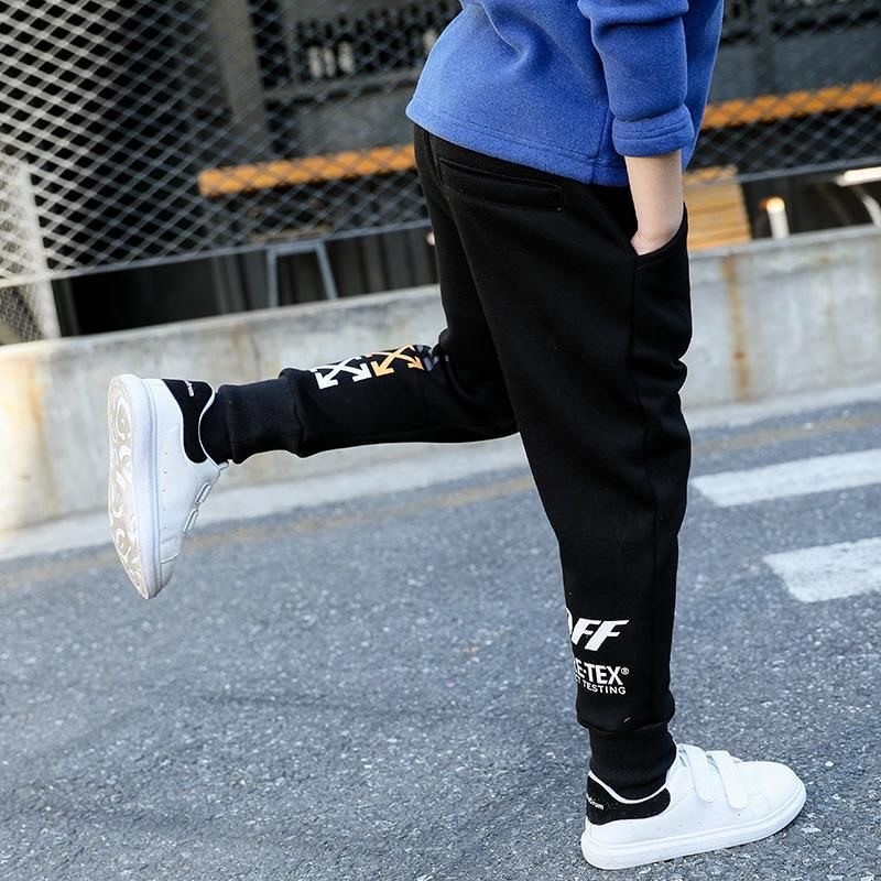 New Retail Selling Cotton Pants Kids Boys Solid Casual Joggers Jogging Enfant Garcon Leisure Children Long Pants 2-13 Y