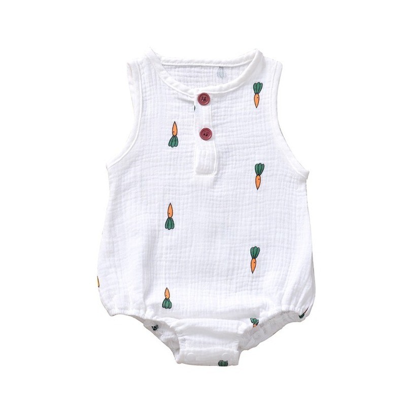 Summer Baby Boys Girls Romper Gauze Cotton Linen Baby Romper Playsuit Jumpsuit Fashion Newborn Baby Clothes