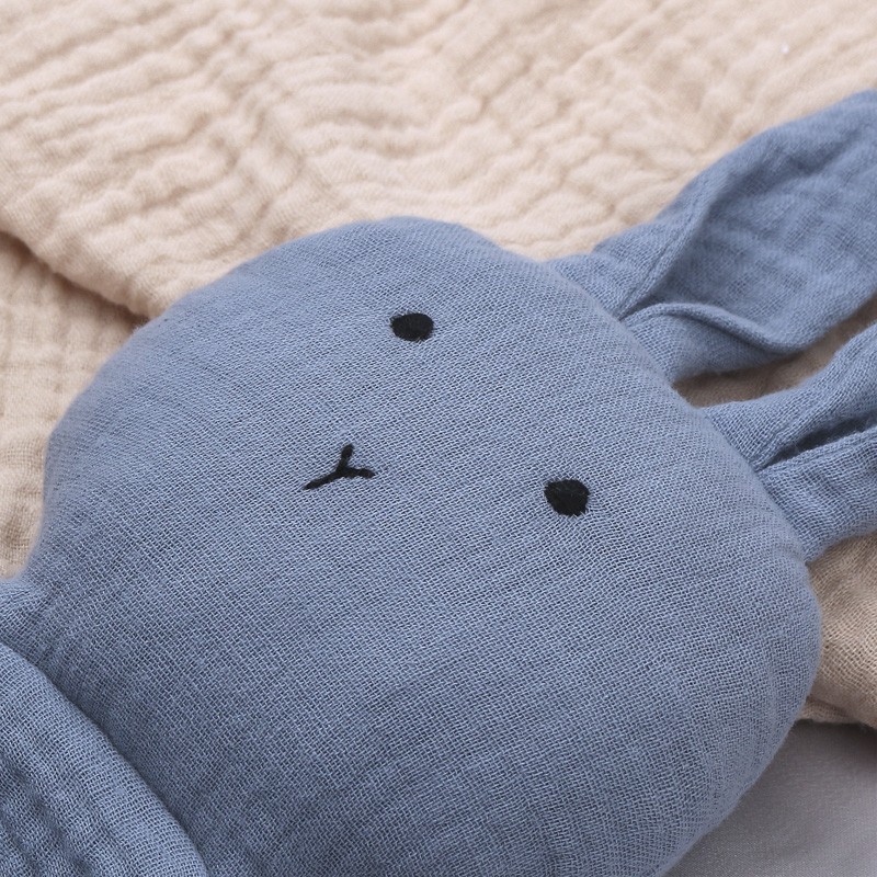 Dropshipping Center Newborn Soother Appease Towel Baby Bib Kawaii Bunny Napkin Sleepwear Nursing Cuddling Blanket Toys