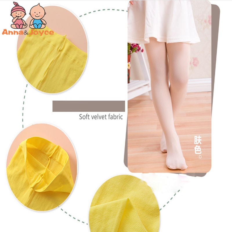 10pcs/lot Children's Pantyhose Girls Stocking Bottoming Pantyhose Stockings 3-12Years