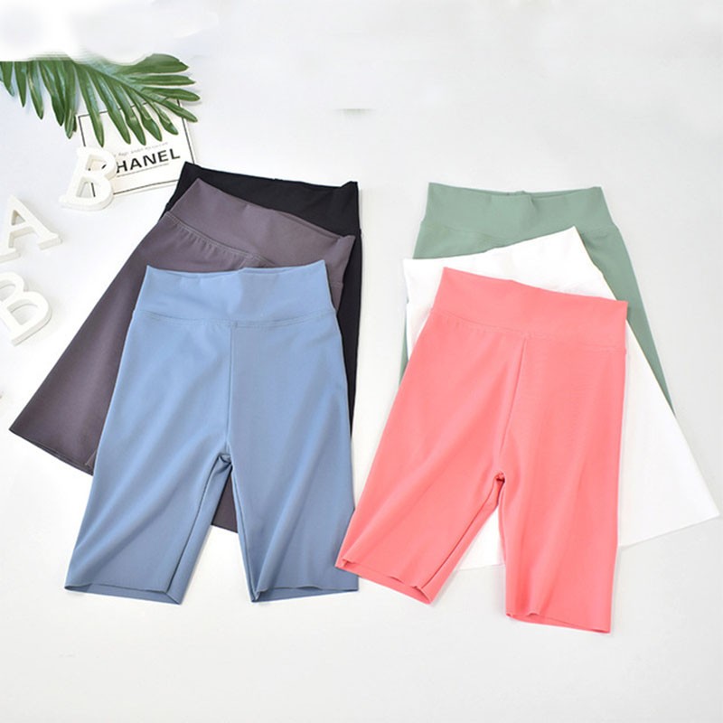 Teenage Kids Short Pants 3-12 Years Girls Long Pants Kids Knee Length Five Pants Summer Candy Colors Shorts