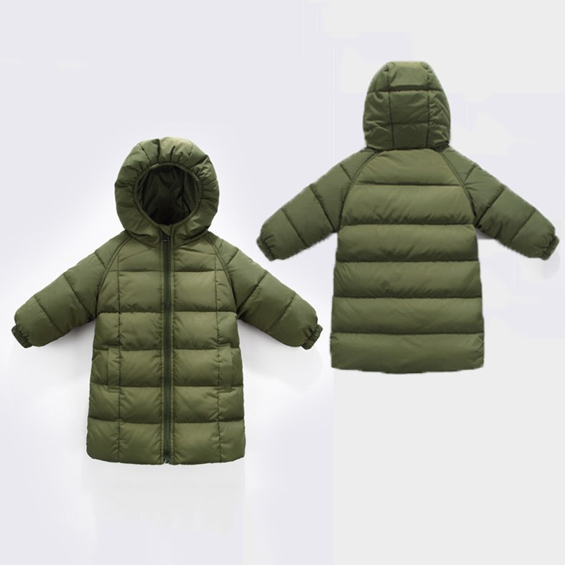 Russian Winter Baby Boys Jackets Hooded Warm Down Coat For Kids Outerwear Fashion Children Jackets Teenage Girls Clothes