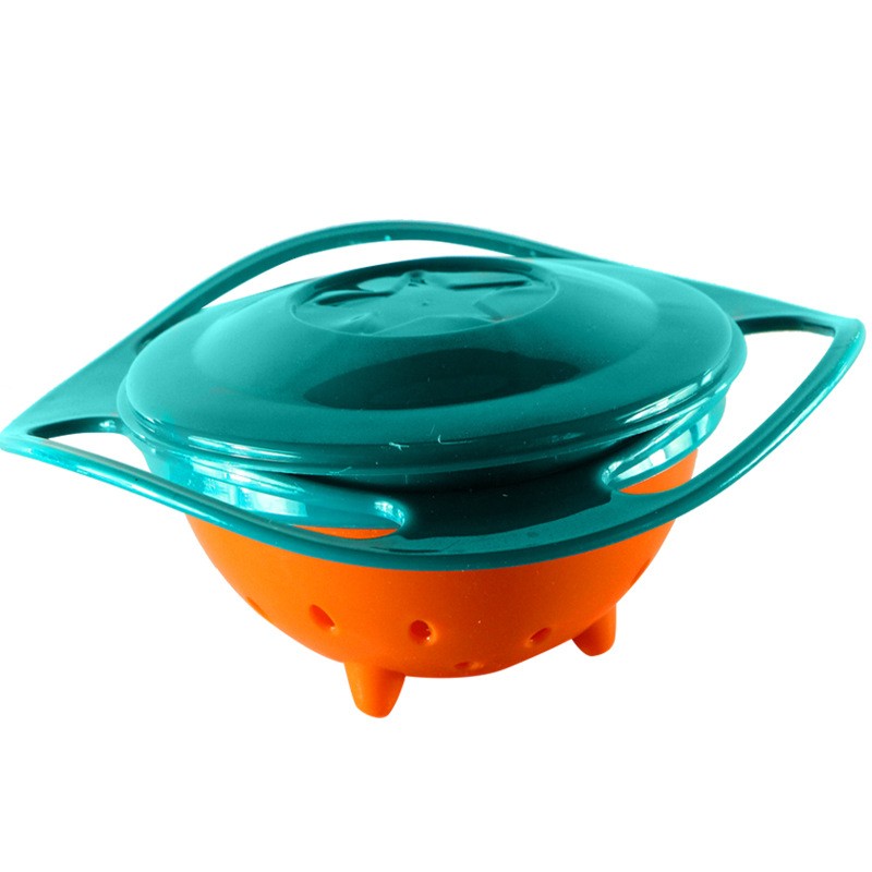 Baby Universal Rotation Training Bowl Practical Design Kids Rotating Scale 360 ​​Degree Spill Proof Feeding Bowls