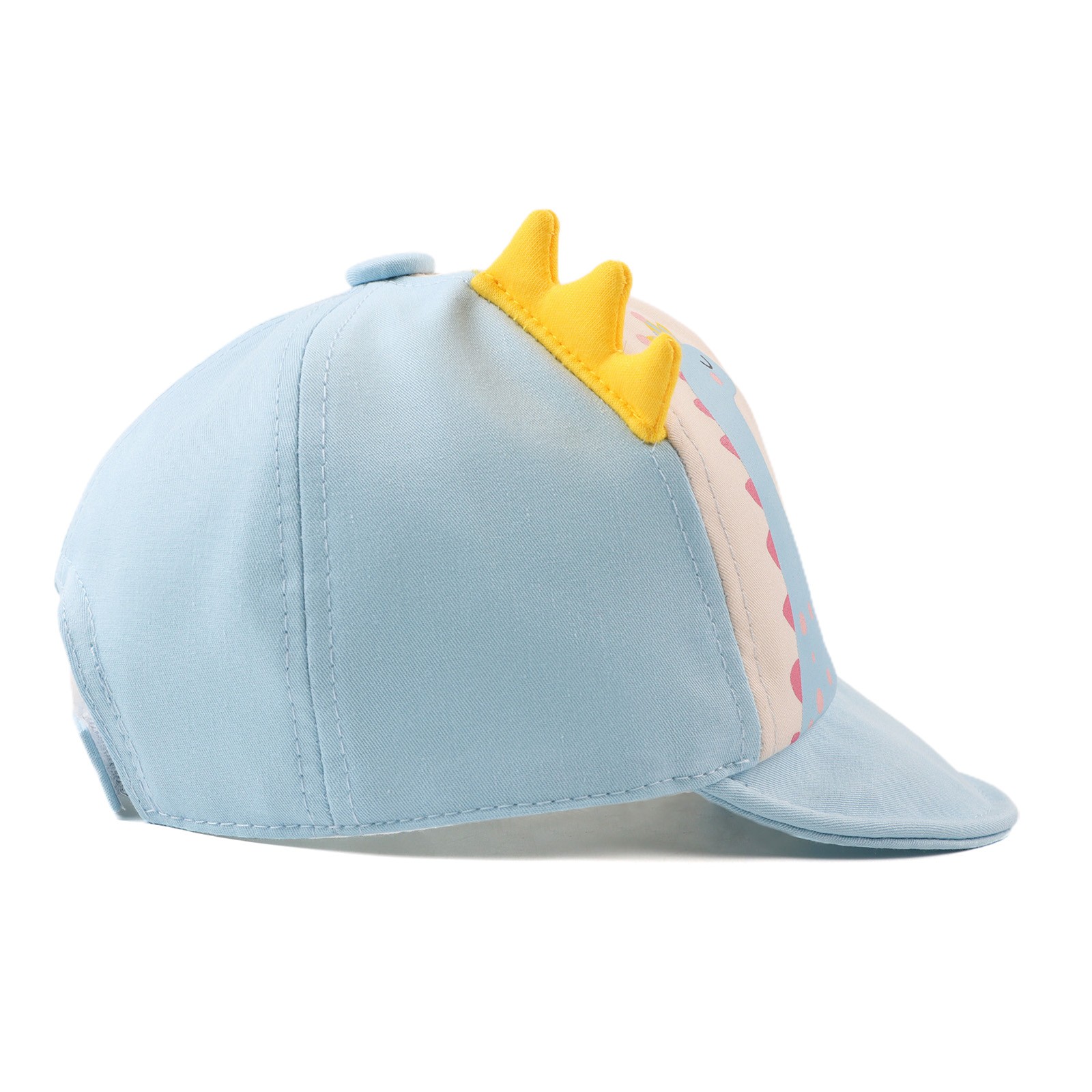 Spring summer new cute infant baseball cap dinosaur crown sun hat boys girls cotton hat