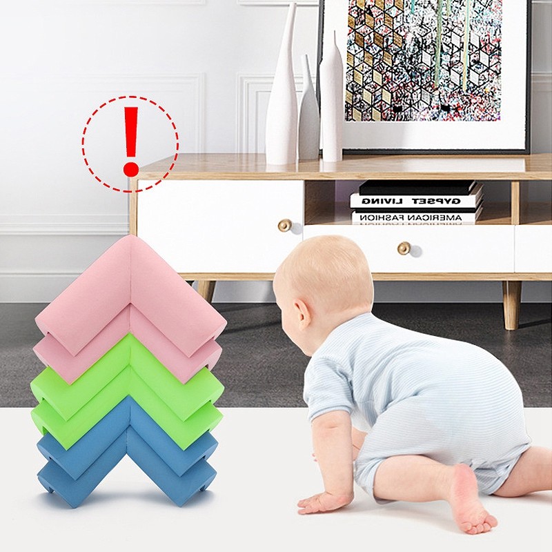 Baby Table Desk Safety Corner Protector Children Edge Guard Kids Furniture Corner Bumper Angle Soft Protection NBR