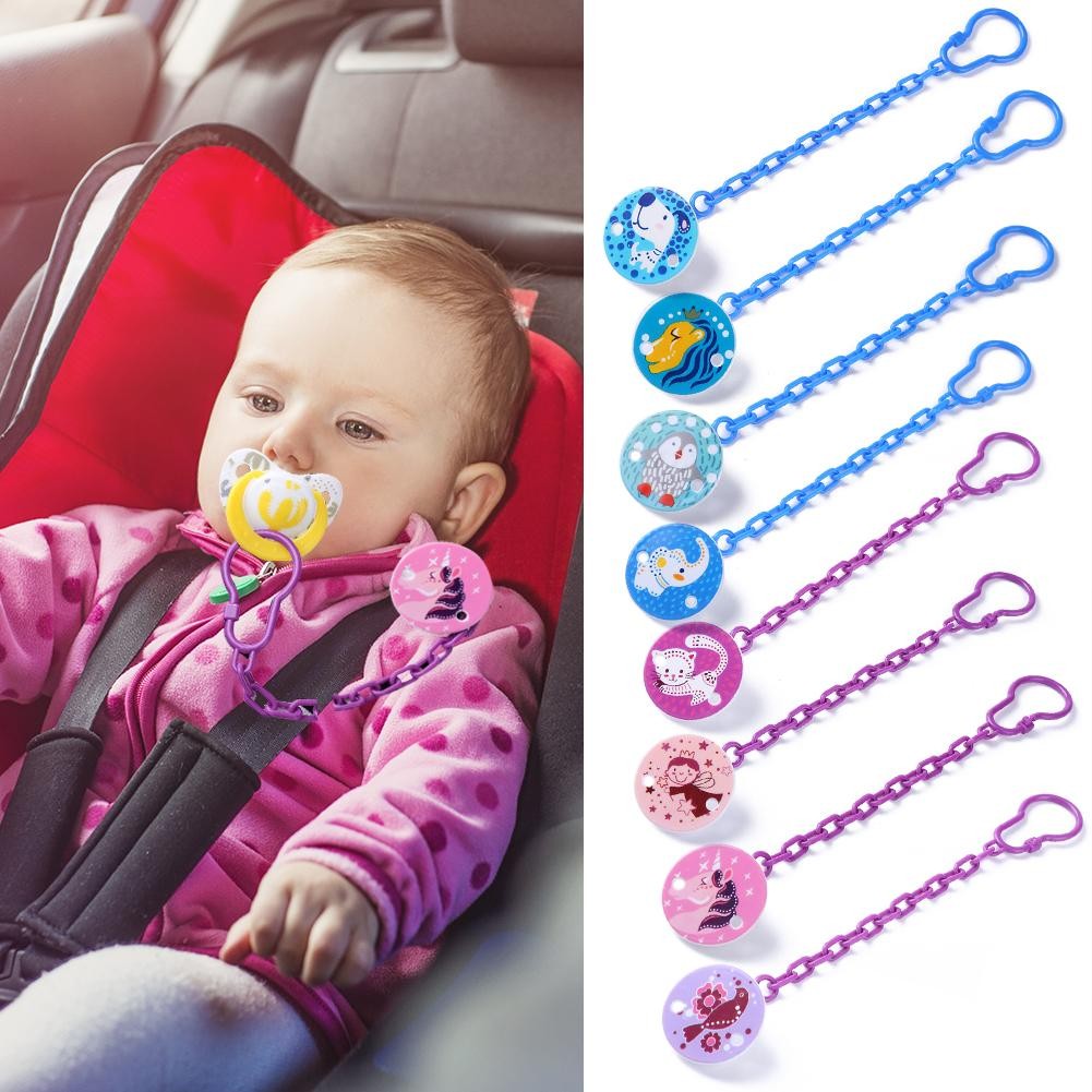 Baby Care Pacifier Clip Baby Doll Chain Feeding Product Animal Cartoon Baby Pacifier Anti-lost Chain Accessories