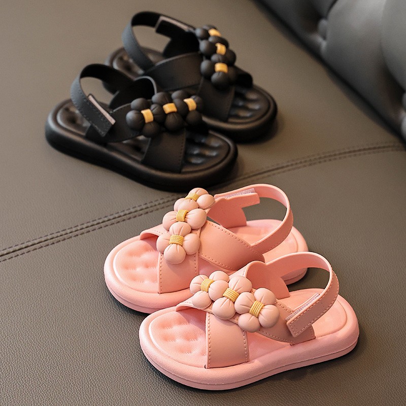 Girls Sandals Sandals 2022 Summer Children's Slippers Summer Non-slip Lightweight Water Shoes Children Flat Shoes