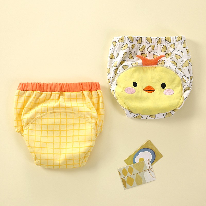 Baby Cloth Diaper Boys Training Pants 6 Layer Waterproof Reusable Cotton Infant Pants Underwear Girl Diaper Panties