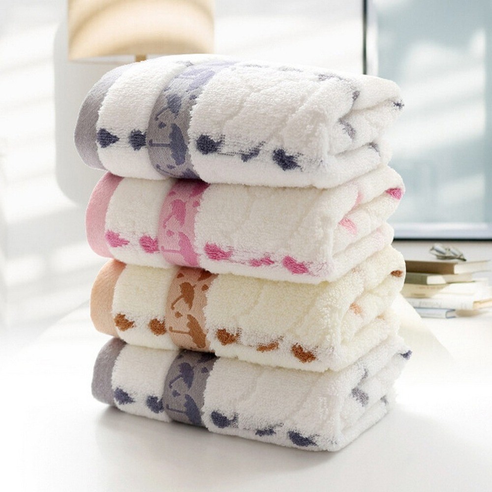 Baby Towel Daily Use Face Towel Cotton Baby Hand Bath Baby Kids Beach Towel Cloth Children Adult Bathroom Accessories