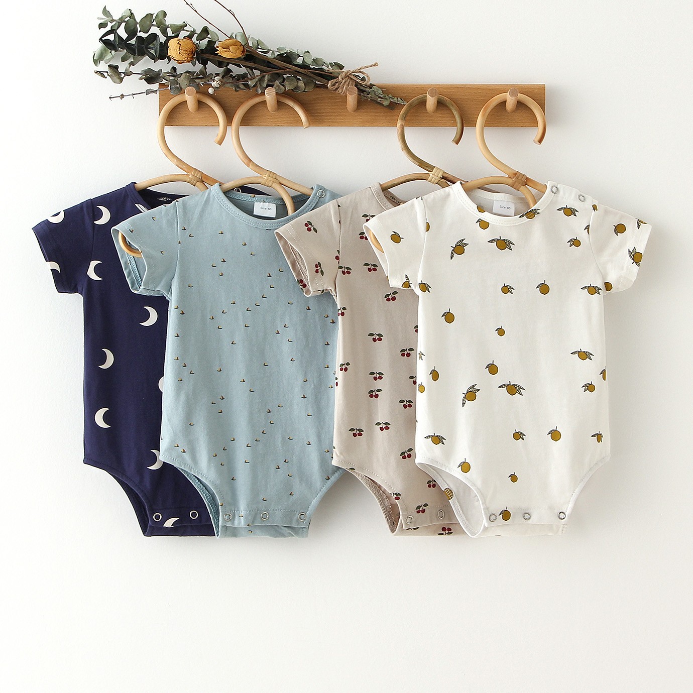 Infant Baby Boy Girl Romper Spring Summer Newborn Button Printed Jumpsuit Casual Long Sleeve Baby Boy Outfits Clothes Autumn