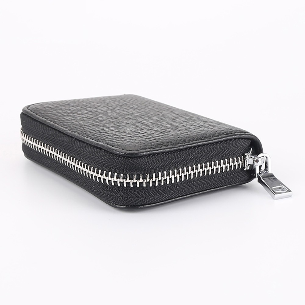 New Luxury Classic Women Bag Brand Fashion Sheepskin Business Card Holder Genuine Leather Credit Card Holder