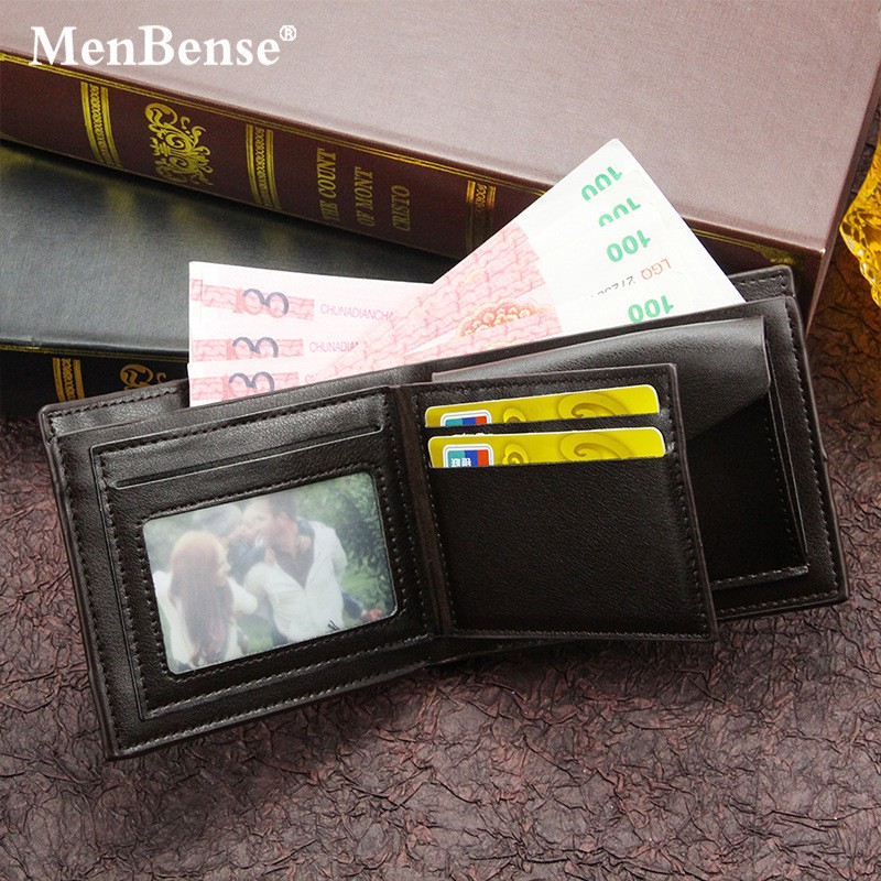 New Leather Men Wallets High Quality Zipper Short Desigh Card Holder Male Purse Vintage Coin Holder Men Wallets Cards Protectors