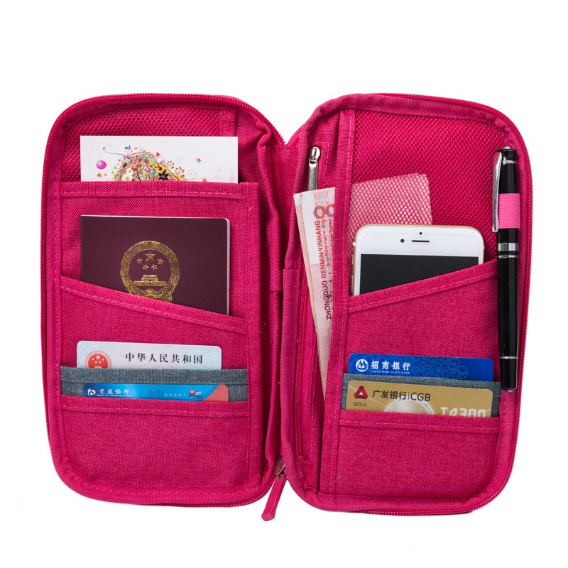 Waterproof Women Wallets Multifunction Men Travel Card Bags Passport Holders Commercial Bank Cover Dustproof Card Holder