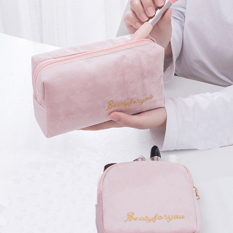 Women Multifunctional Travel Cosmetic Bag Zipper Makeup Bags Cosmetic Organizer Durable Storage Color Makeup Case Toiletry Kit