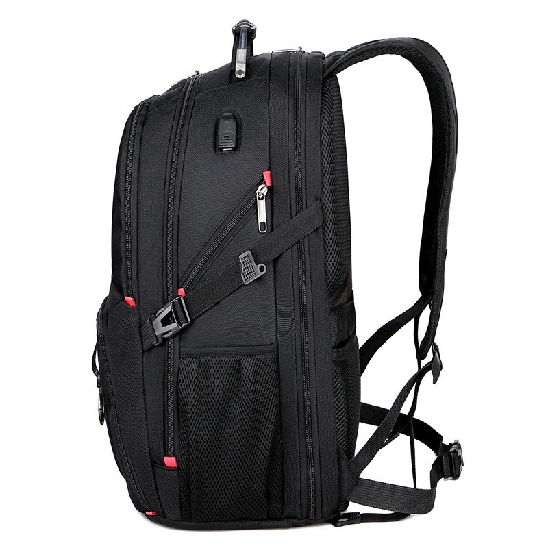 Customized Waterproof Laptop Backpack USB Charging Port Put Your Own Logo On Mochila School Bag Multifunction Travel Bag