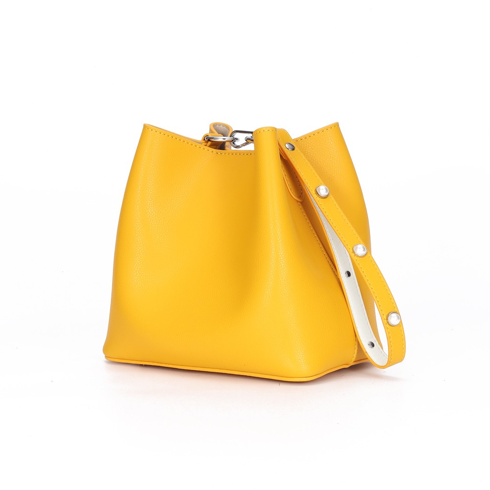 New Drawstring Bucket Bag Ladies Fashion Bag Large Capacity Diagonal Shoulder Bag Women's Bag