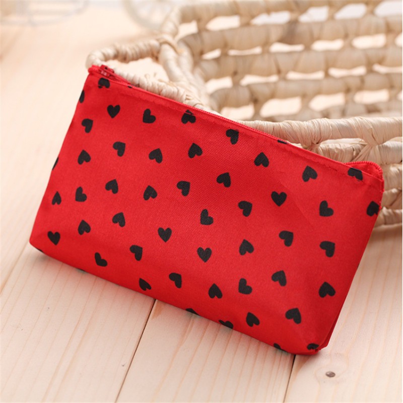 1pc Small Woman Cosmetics Make Up Bag Multifunction Storage Bags For Outdoor Travel Home Supplies New