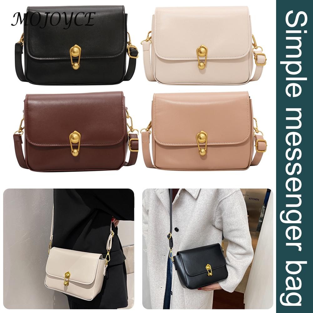 Women Shoulder Bag PU Leather Solid Color Casual Bags Fashion Ladies Small Wallet Mobile Phone Bag Flap Messenger Bag